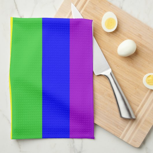 homo trotse regenboogkleuren markeren homoseksueel theedoek (Quarter Fold)