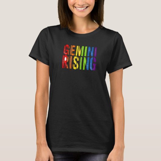 Homo Tweelingen Pride   T-shirt (Voorkant)