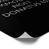 Homo vitae commodatus non donatus est poster (Hoek)