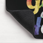 Homo voelen als hel holebi trots muismat (Hoek)