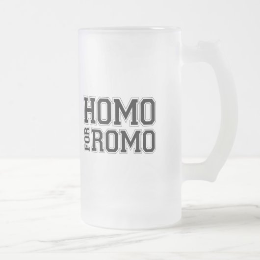 Homo voor Romo Matglas Bierpul (Rechts)