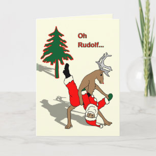 homo x-mas feestdagen kaart