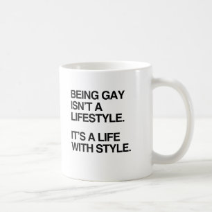 HOMO ZIJN IS GEEN LEEFSTIJL.png Koffiemok