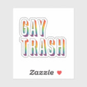 Homoafval Sticker (Vel)