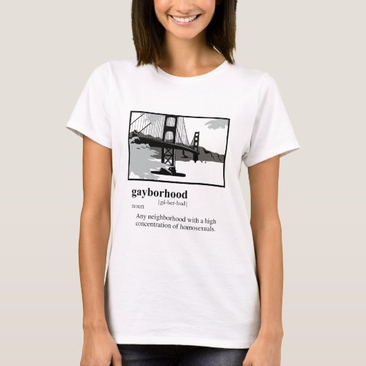 HOMOBUURT T-SHIRT (Voorkant)