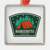Homochitto National Forest Mississippi Camping Metalen Ornament (Voorkant)