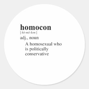 HOMOCON RONDE STICKER