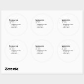 HOMOCON RONDE STICKER (Vel)
