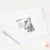HOMODAR RONDE STICKER (Envelop)