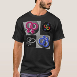 Homofoben zijn homo t-shirt