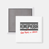 Homofobie is een keuze magneet (Voorkant / Achterkant)