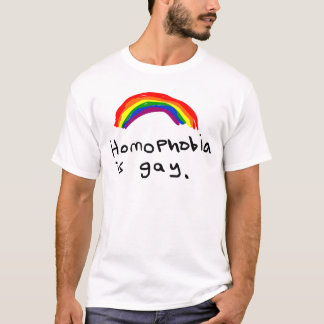 Homofobie is homo t-shirt