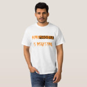 Homofobie is verontrustend t-shirt (Voorkant volledig)