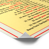 Homofoons Poster (Hoek)