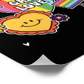 Homogene liefde. Pride dag. LGBT+Pride. Poster (Hoek)