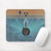 Homogene reactor experiment 2 (HRE-2) Mousepad Muismat (Met muis)