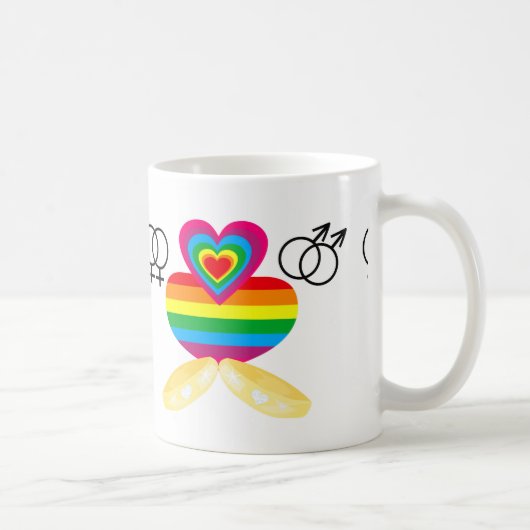 homohuwelijk koffiemok (Rechts)