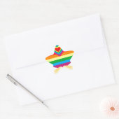 homohuwelijk ster sticker (Envelop)