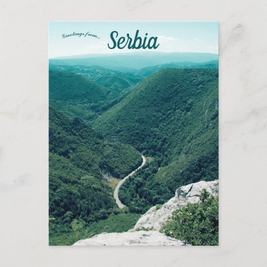 Homolje Mountains Servië Briefkaart (Voorkant)