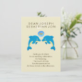 Homopdolfijnen en regenboogliefdeshartenweduwen kaart (Staand voorkant)