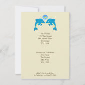 Homopdolfijnen en regenboogliefdeshartenweduwen kaart (Achterkant)