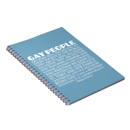 Homorechten Notitieboek (Rechterzijde)