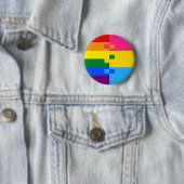 Homoromantic Pansexual Pin Ronde Button 5,7 Cm (In situ)