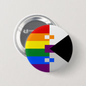 Homoromantische Demisexual Pin Ronde Button 5,7 Cm (Voorkant /achterkant)