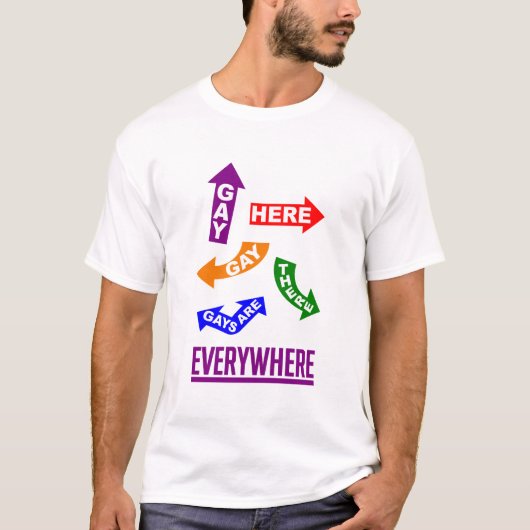 Homo's overal T-shirt (Voorkant)