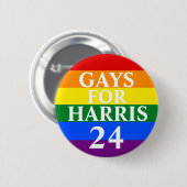 Homo's voor Harris Button (Voorkant /achterkant)
