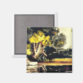 Homosassa, Oerwoud (Florida), Winslow Homer Magneet (Voorkant / Achterkant)