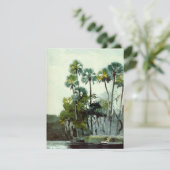 Homosassa, prima kunst schilderij van Florida Kaart (Staand voorkant)