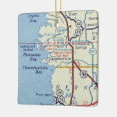 Homosassa Springs FL kaart Keramisch Ornament (Links)