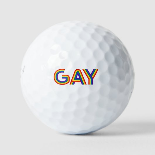 HOMOSEKSUEEL GOLFBALLEN (Voorkant)