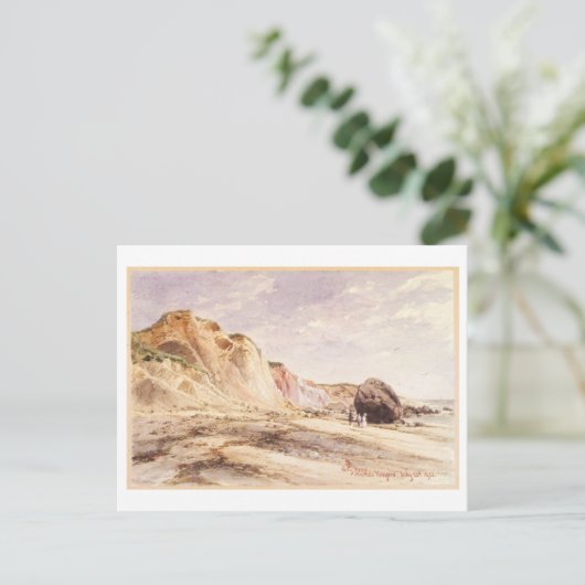 Homoseksueel hoofd, Martha's Vineyard  schilderij Briefkaart (Staand voorkant)