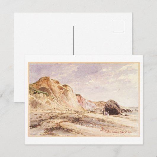 Homoseksueel hoofd, Martha's Vineyard schilderij Briefkaart (Voorkant / Achterkant)