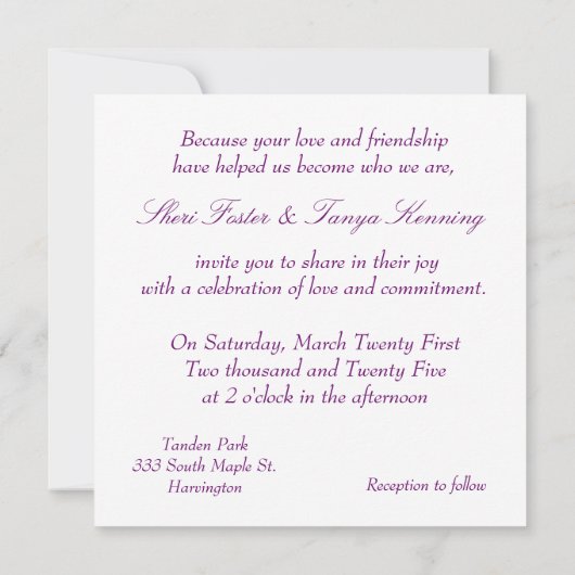 Homoseksueel lesbisch regenboog ringen bruiloft ce kaart (Achterkant)