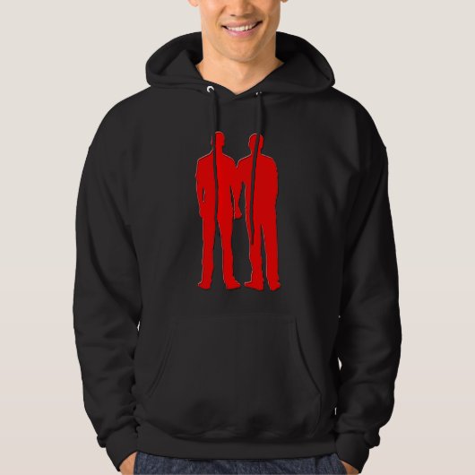 Homoseksueel paar sweatshirt (Voorkant)