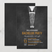 Homoseksueel vrijgezellenfeest kaart (Voorkant / Achterkant)