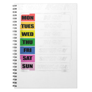 homoseksuele agenda homo of lesbisch notitieboek