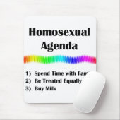 Homoseksuele agenda muismat (Met muis)