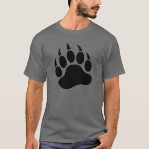 HOMOSEKSUELE BEERPOOT aan de voorkant WOOF aan de T-shirt