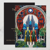 Homoseksuele bruiloft uitnodiging (Voorkant / Achterkant)