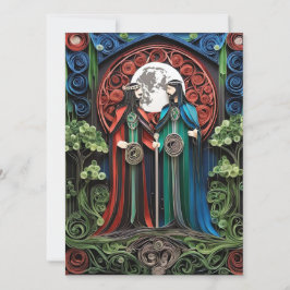 Homoseksuele bruiloft uitnodiging