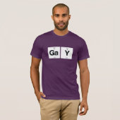 HOMOSEKSUELE ELEMENTEN T-SHIRT (Voorkant volledig)