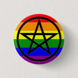 Homoseksuele heiden ronde button 3,2 cm
