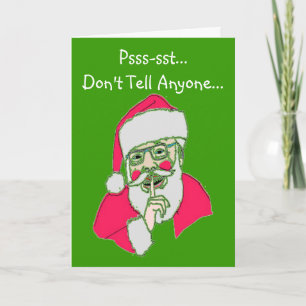Homoseksuele kerst Kaarten---"The Twisted Santa" Feestdagen Kaart
