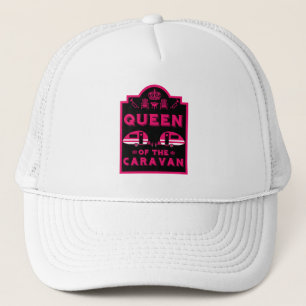 Homoseksuele koningin van de caravan trucker pet