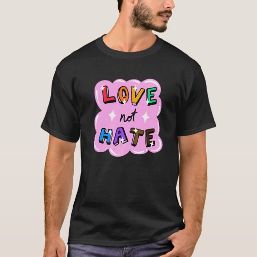 Homoseksuele LGBTQ Kleurrijke Pride Regenboog LGBT T-shirt (Voorkant)
