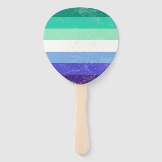 Homoseksuele mannen handwaaier (Voorkant)